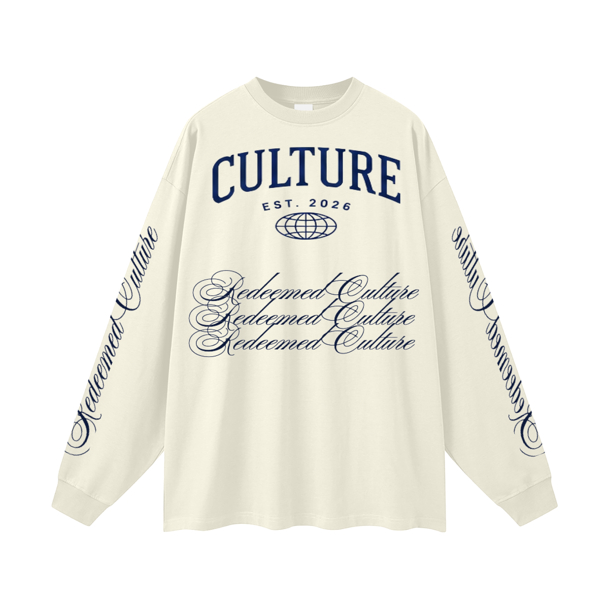 Redeemed Culture- street wear Long sleeve T