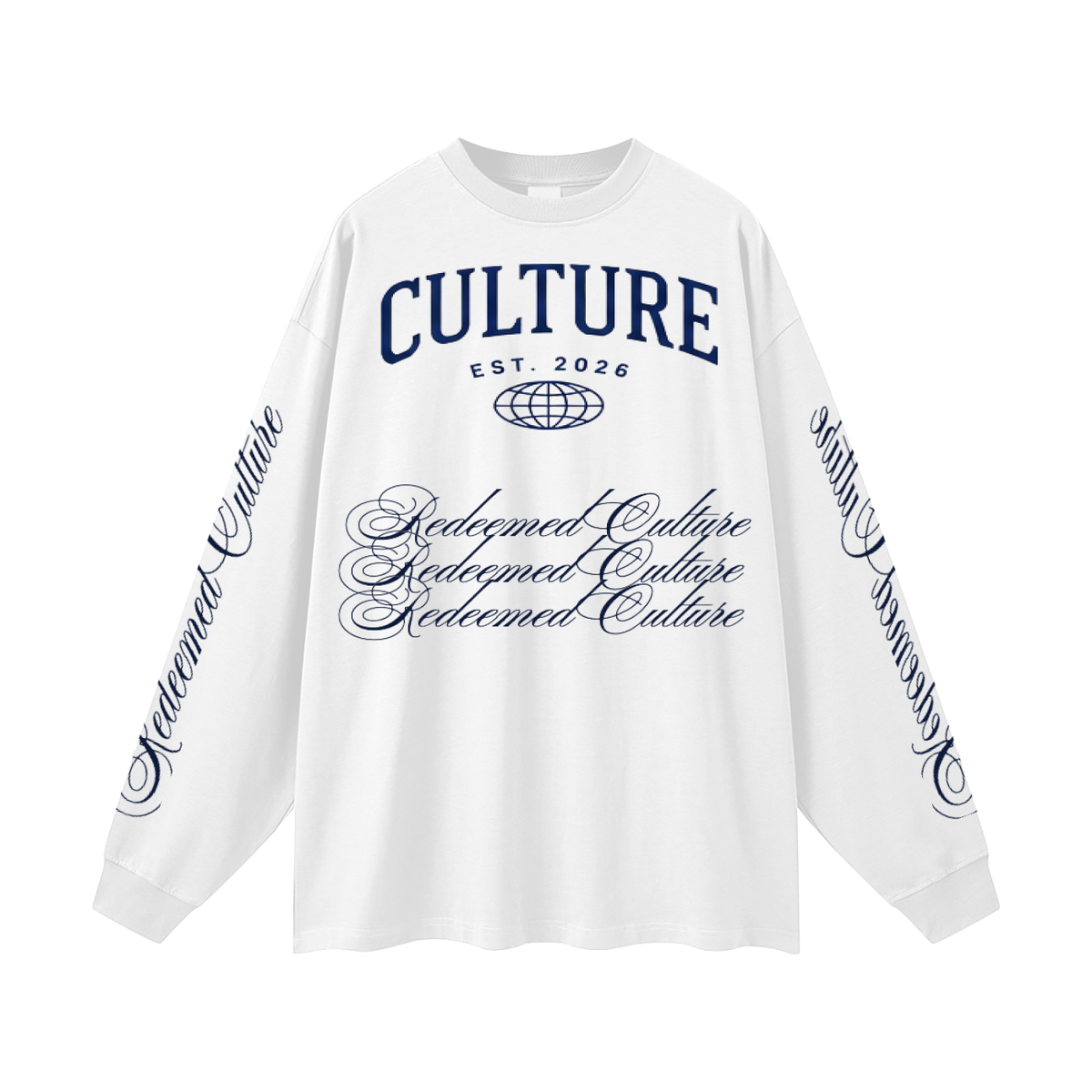 Redeemed Culture- street wear Long sleeve T