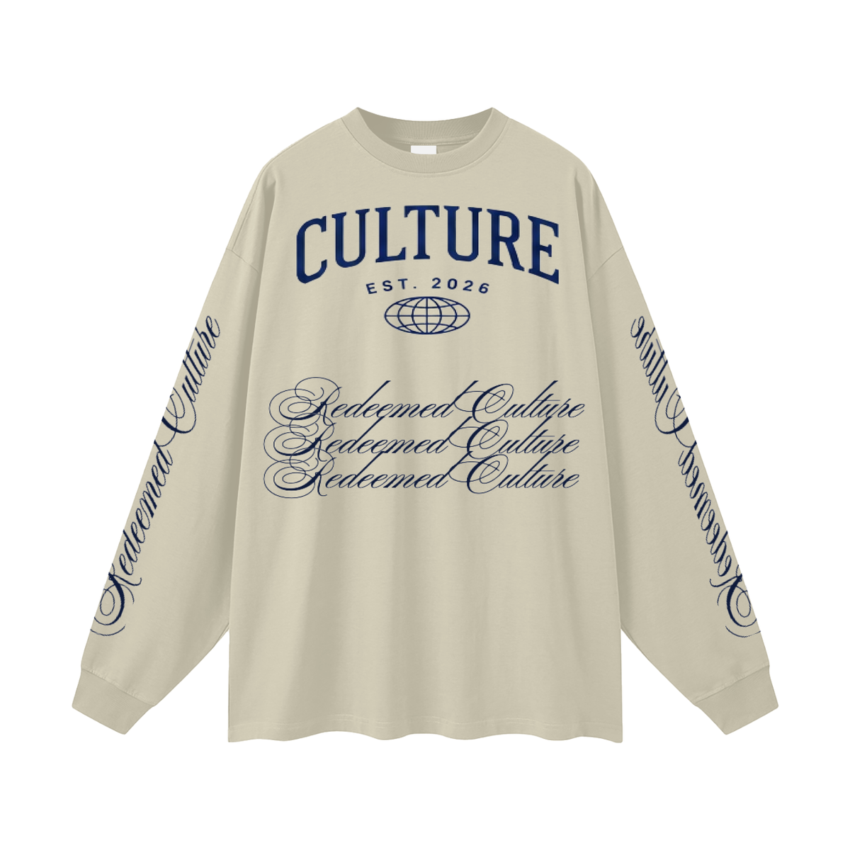 Redeemed Culture- street wear Long sleeve T